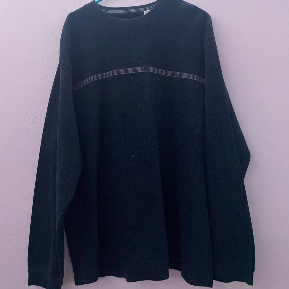 Arrow Crewneck in Navy; XL